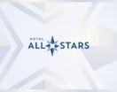 CHLA Hotel All Stars Abstract Background with Logo